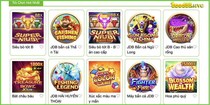 Good88 NYC 🎖️ Good 88 - Đăng nhập nhà cái Good88 themasonsarms 2025 31 Các trò chơi đặc sắc trong Good88